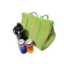 Functional Neoprene Shoulder Bag Work Travel Ladies Personalized Big Beach Tote Bag thumbnail-4