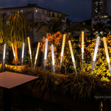 Led Frosted Reed Rod Lights, Outdoor Waterproof Grass Decoration Landscape Lights, 25mm in Diameter thumbnail-3