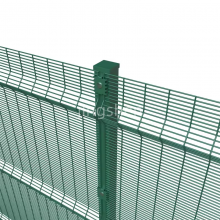 3D Metal Fence Panels, Galvanized 3D Curved Welded Wire Mesh Fences, Suitable for Roads, Gardens, Schools, Playgrounds, and Other Locations. thumbnail-3