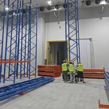 Adjustable Pallet Flow Shelving for Frozen Food Distribution Centers thumbnail-2