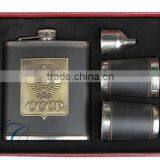 High Quality Hip Flask and Wine Cup Set Gift Set / Flagon Suits for Men's Gift Set thumbnail-1