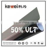 50% VLT Car Window Tinting,self-adhesive Protection Film for Car,99% UV Protection Solar Window Film thumbnail-1