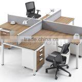 Fancy Design Aluminum Partitions Workstations Office Wooden Cubicles ( SZ-WS401) thumbnail-4