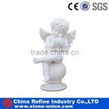 Marble Angel Statue Series in White Marble thumbnail-3