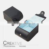 High Quality Simple Design Single Leather Travel Watch Box
