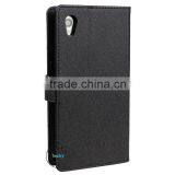 Belt Clip Wallet Flip Folio Leather Purse Case Cover For Sony Xperia Z4 Fancy Case , China Supplier thumbnail-5