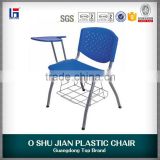 Hot Sell School Chair with Writing Board, Book holder