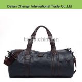 Manufacture Qualified men outdoor sport luggage pu travel duffel bag