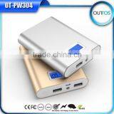 Dual USB 8800mAh LED Flashlight Portable Power Bank for All Smart Phones