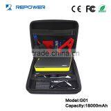 Repower jump starter 12V car battery booster 18000mah mini car jump starter