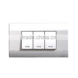 Icombo PB3116 3Gang 1Way Click Light Cover Switch Wall Plate thumbnail-3
