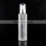 Wholesale Empty 100ml 120ml 150ml Frosted Glass Bottle for Cosmetic With Spray Pump Stock thumbnail-2