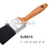 wooden handle black bristle paint brush