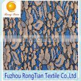 Manufacturers Selling Nylon Double Color Lace Fabric