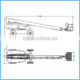26M Telescopic Aerial Work Platform/small Boom Lifts/ Elevator thumbnail-2