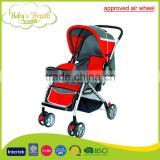 BS-18B CE approved air wheel baby stroller pram 3 in 1 with travel system