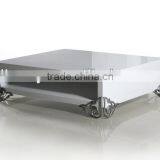 Withe high glossy with drawer coffee table (LS-539)
