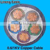 Hebei Lineng 0.6/1kv Supplier China 5 Core XLPE Armoured Cable 300mm2