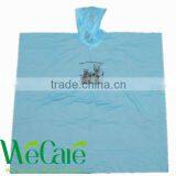 Emergency Disposable Printed Rain Poncho Raincoat thumbnail-1