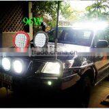 9 Inch Headlight 9-36v dc Flood /spot 96w 35pcs*5w LEDs 160w Led Driving Light thumbnail-3