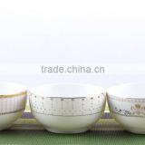 Hongshun White Ceramic Soup Bowl, New Bone China Asian Bowl thumbnail-6