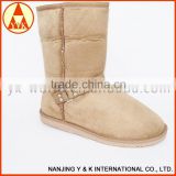 Alibaba china Crazy Selling bottine genuine fox fur snow boots