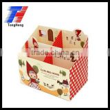 white cardboard folding box