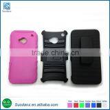 3 in 1 PC+TPU Anti-skidding Hybrid Combo Hard Back Cover Case for Alcatel One Touch Pop C1-4015A thumbnail-3