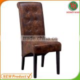 Morden high back wooden dining chair