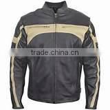 Motorbike leather jacket tri-271