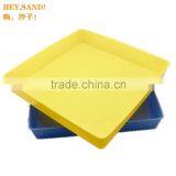 "HEY,SAND!"sand Play Tray Square Plastic Tray the Tray Melamine Sand Holder Storage Sand Tray thumbnail-1
