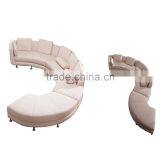 Modern Restaurant Fabric Booth Seating YK7040 thumbnail-2