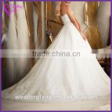 Factory sale low price sleeve wedding bridal dresses with good price
