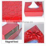 2016 New Design Leather Tissue Box Holder Wholesale thumbnail-5