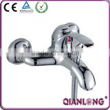 QL-1200 china economic polished brass bath shower faucet