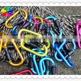 Aluminum Carabiner Keychain,colorful Carabiner Keychain,keychain of Carabiner Keychain