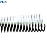 4:1 Plastic Coil binding, 9mm, 48 loops, white color