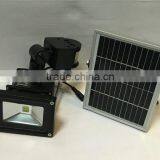 New Design Solar Led Flood Light With Pir Motion Sensor With CE Certificate Led Flood Light 10w
