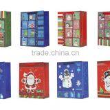 Printed PACKING GIFT CHRISTMAS Paper Bag With Ribbon Handle Made in China Supplier and Manufacture thumbnail-1