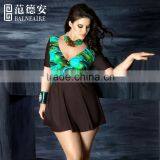 Balneaire Plus Size Women One Piece Swimwear,XXXXL thumbnail-3