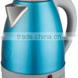 Small Household Appliance Wide Colors Double Layer Baking Paint Stainless Steel Electric Kettle thumbnail-3