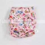Animal Printed Baby Pocket Cloth Diaper Nappies thumbnail-6
