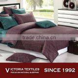 Twill Cotton Printed Bed Cover Set 4 Piece Bedding Home Bed Linens thumbnail-1