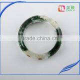Lucite ResinHandmade Real Flower Botanical Garden Resin Bangle Bracelet. thumbnail-1