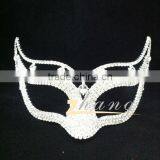 Fashion design party rhinestone mask