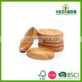 High Quality Wholesale Bamboo Wood Serving Plate Set of 6 thumbnail-4