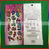 Fruit Number Design 3D Blister Stickers thumbnail-3