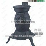 Free Standing Stove STN-108 Cast Iron With Water Boiler