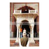 White Marble Gazebo thumbnail-1