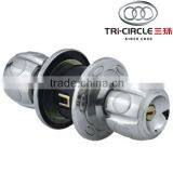 Tri-Circle Cylindrical Round Knob Door Lock SP5886-A thumbnail-2